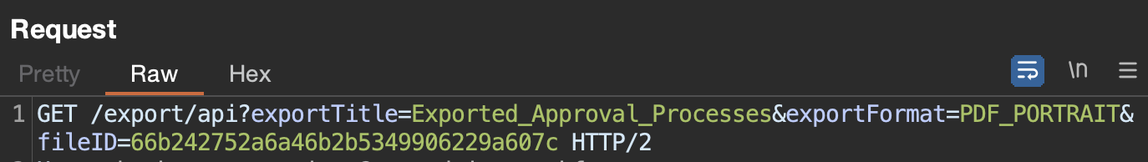 Normal export API